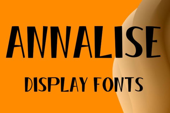 Annalise: A Bold Display Font for Creative Projects