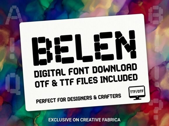 Belen Font: A Bold Choice for Display Design