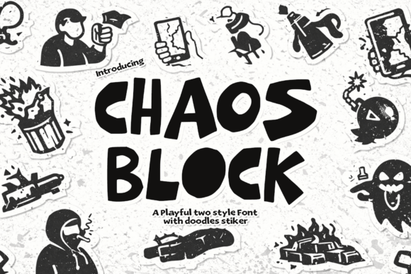 Chaos Block Font Review