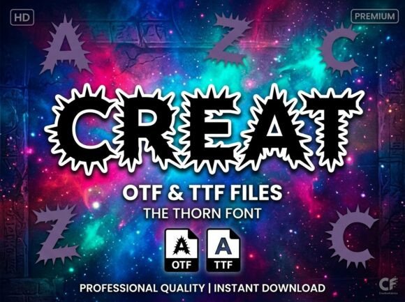 Creat: A Bold Font for Business