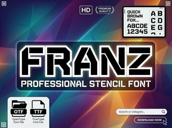 Franz Font: Free Download & Premium Design