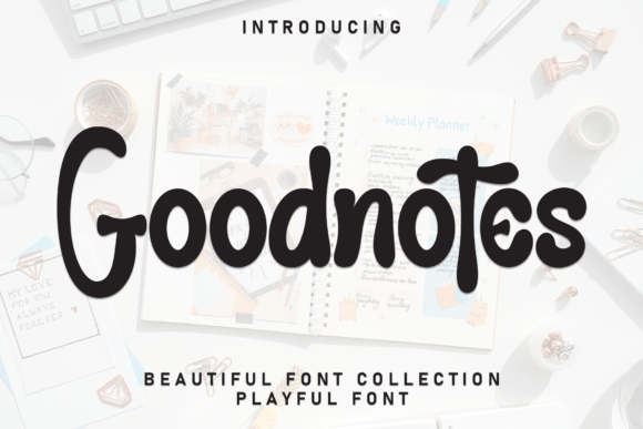 Goodnotes Font for Web Design