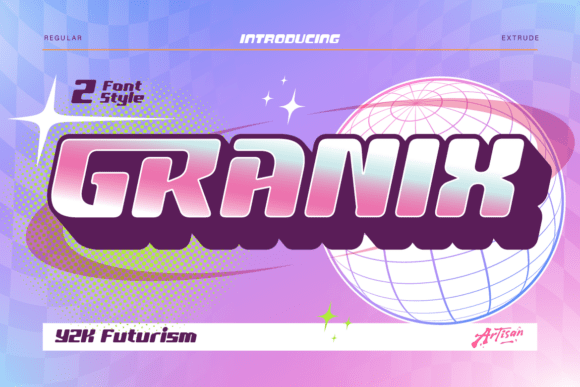 Granix: A Bold Display Font for Web Design