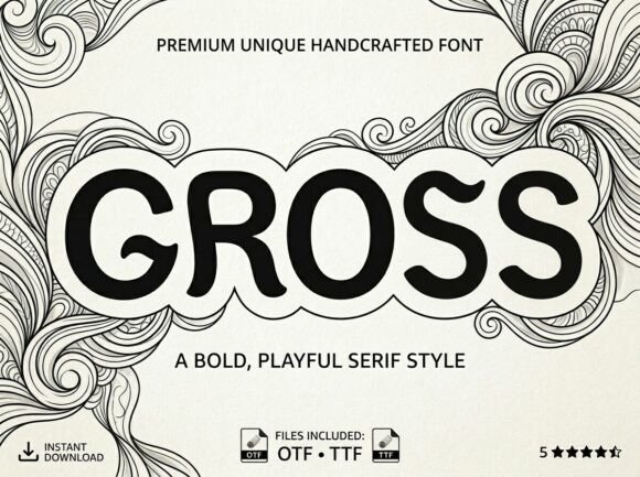 Gross Font for Creative Projects