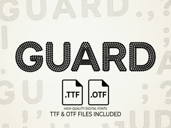 Guard Font for Web Design