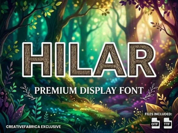 Hilar Font: Bold and Beautiful