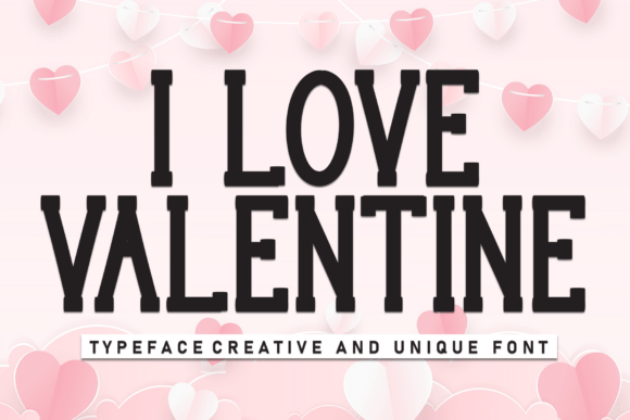 I Love Valentine Font Review
