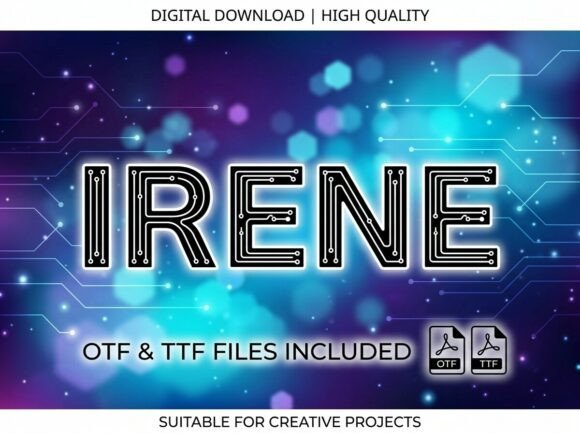 Irene Font for Web Design