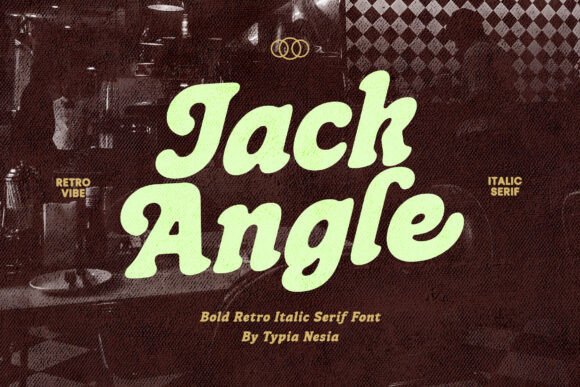 Jack Angle – Bold Retro Display Font