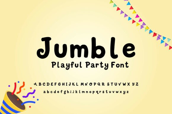 Jumble Font for Creative Makers