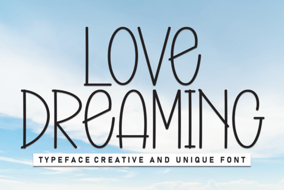 Love Dreaming Font for Web Design