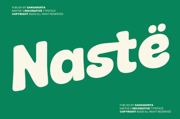 Naste: A Bold Font for Business Branding
