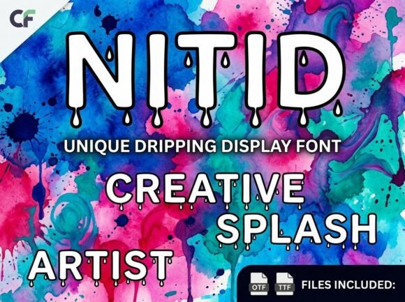 Nitid: A Bold Display Typeface for Web Design