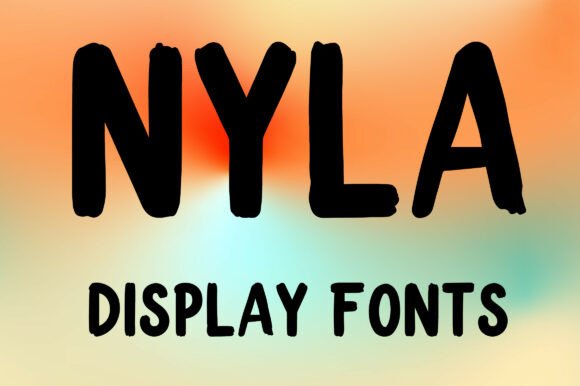 Nyla: A Stylish Display Font for Creative Projects