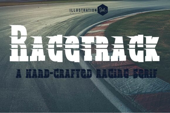 Racetrack Font for Bold Branding