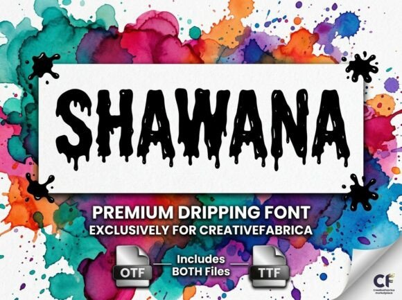 Shawana: Bold Display Font