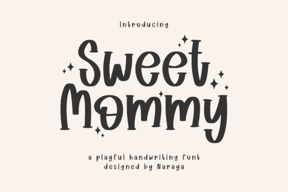 Sweet Mommy Font for Creative Branding