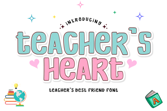 Teacher’s Heart Font