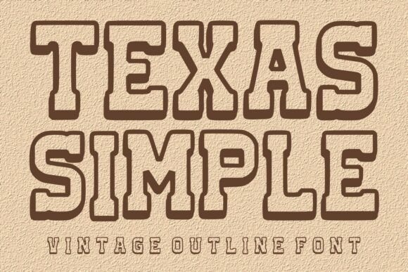 Texas Simple Font Review