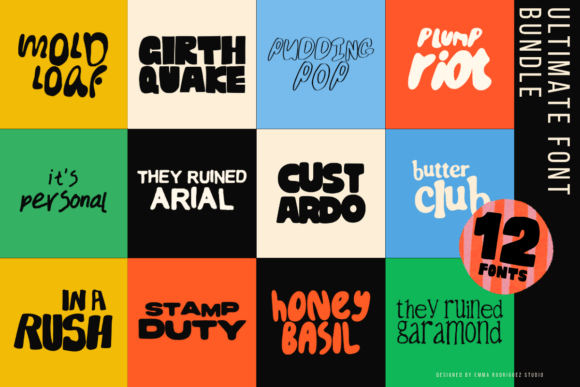 The Ultimate Bundle Font