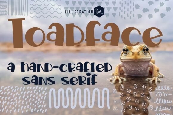 Toadface Font for Creative Projects