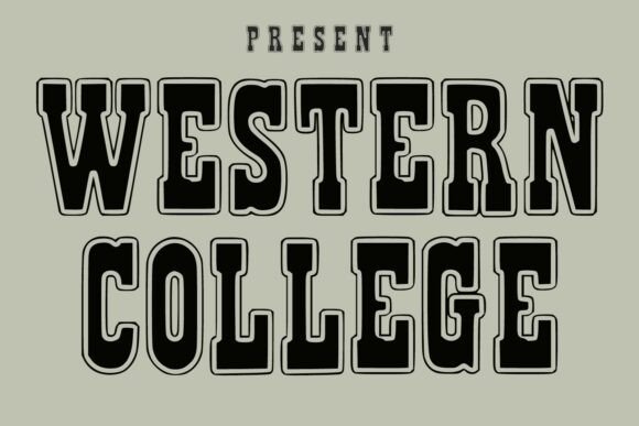 Western College Font Review
