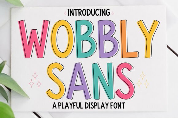 Wobbly Sans Free Download
